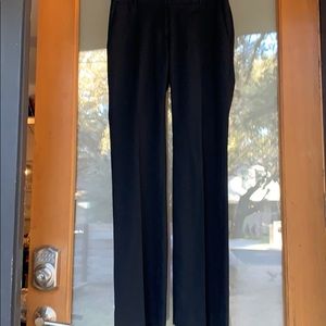 Black j crew wool pant